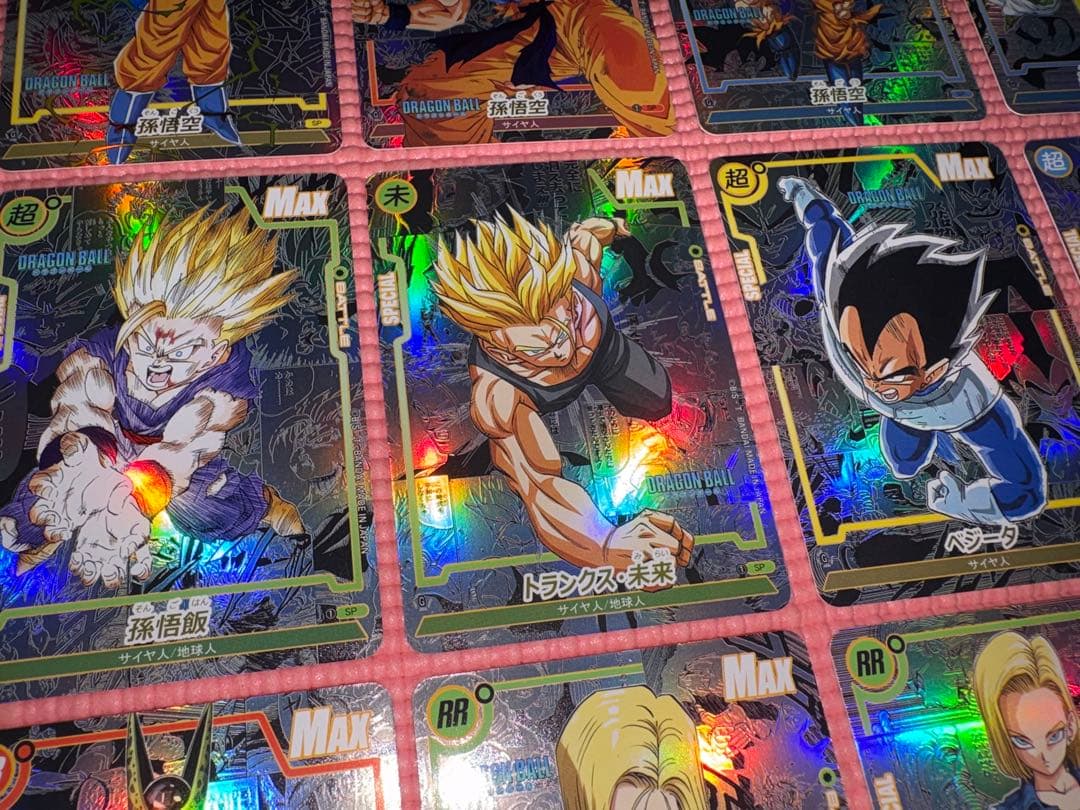 18枚　コミパラ④　ドラゴンボール　キラカード