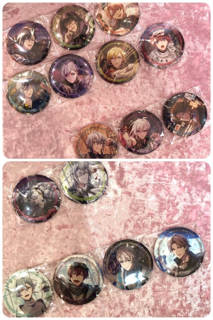 10♥八乙女楽♥アイドリッシュセブン ホログラム缶バッジ Anniversary