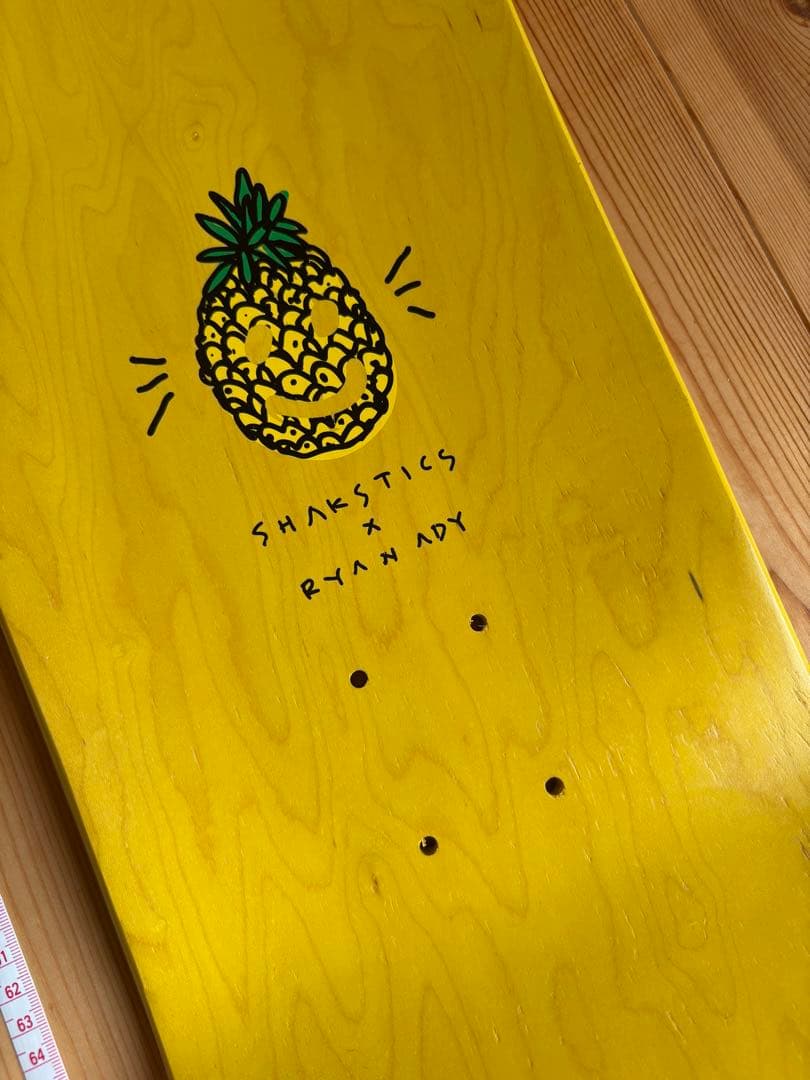 もう少しだけ最終値下shakstics×Ryan Ady スケートデッキ 未使用