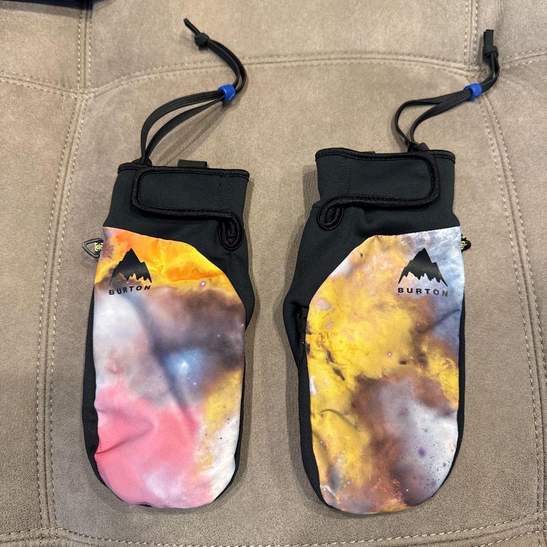 【美品】BURTON 3点セット：撥水パーカー+ ネックウォーマー + ミトン