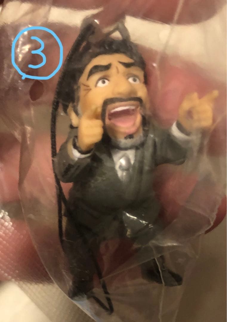 マラドーナ監督　フィギュア　ストラップ　コンプリート　6種