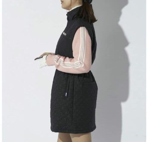 再再再値下げ新品　フィラゴルフ　中綿ワンピースLL　黒ブラックXL