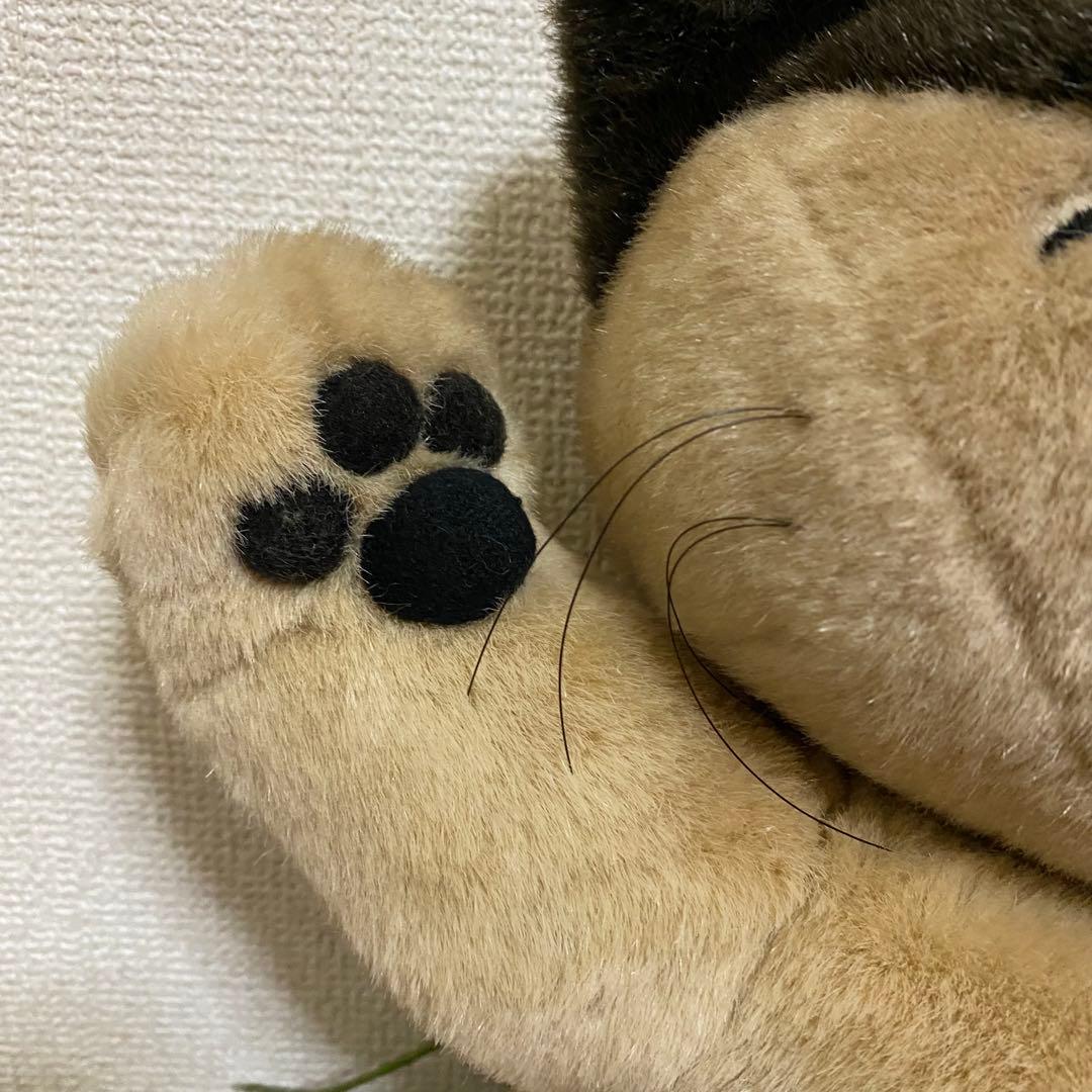 【激レア】　猫のヤーコプぬいぐるみ　猫ヴィンテージ　セキグチ　昭和レトロ 大きい