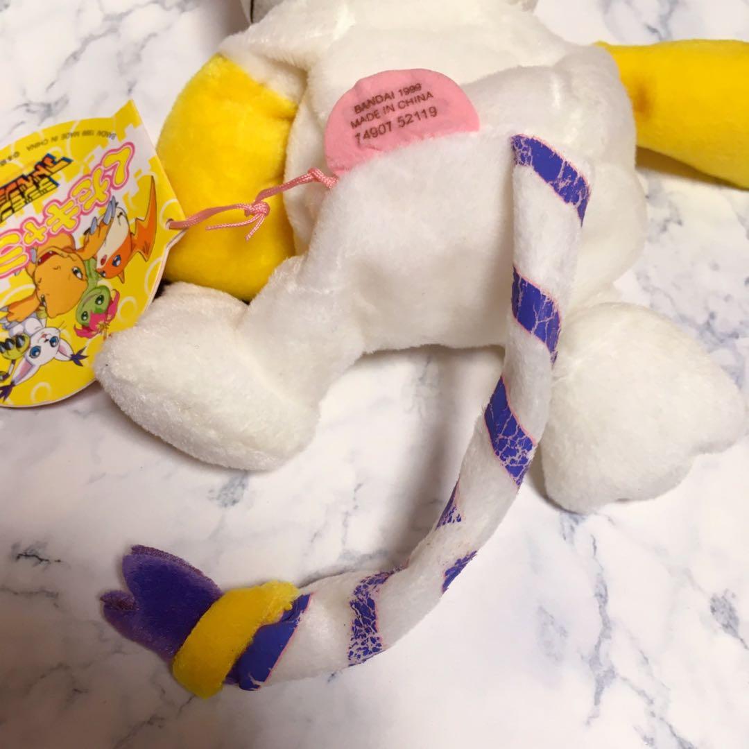 デジモンアドベンチャー　くたキャラ　テイルモン　ぬいぐるみ　デジモン　平成レトロ