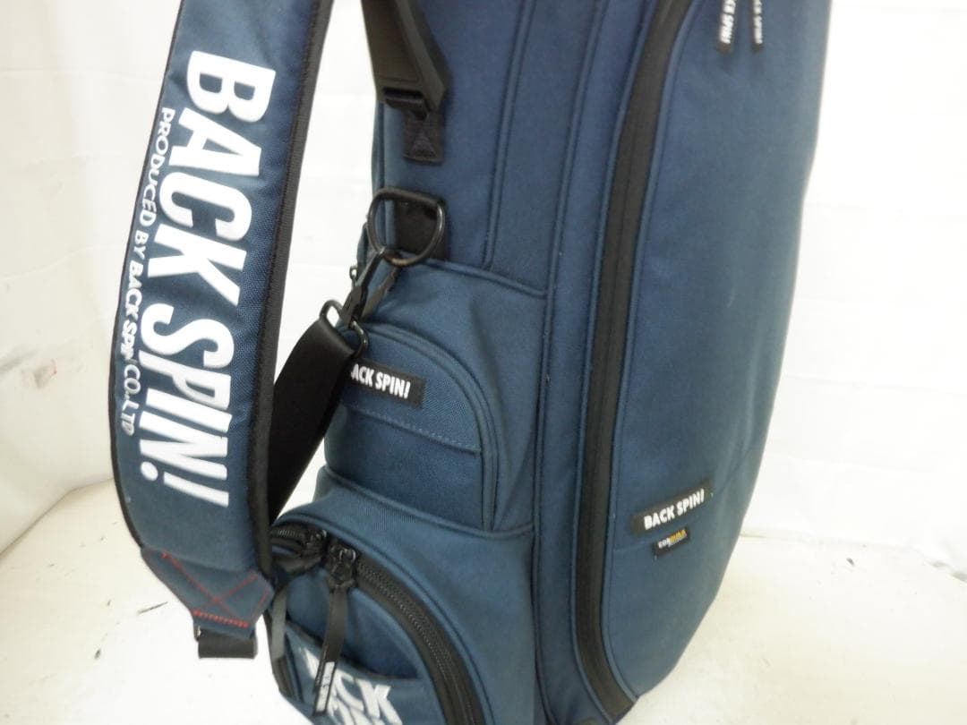 BACK SPIN!★バックスピン★9.0型★美品★スタンド(NV)
