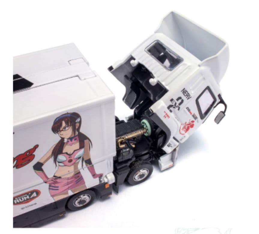 ミニカー Mitsubishi Fuso Super Great EVA RACING