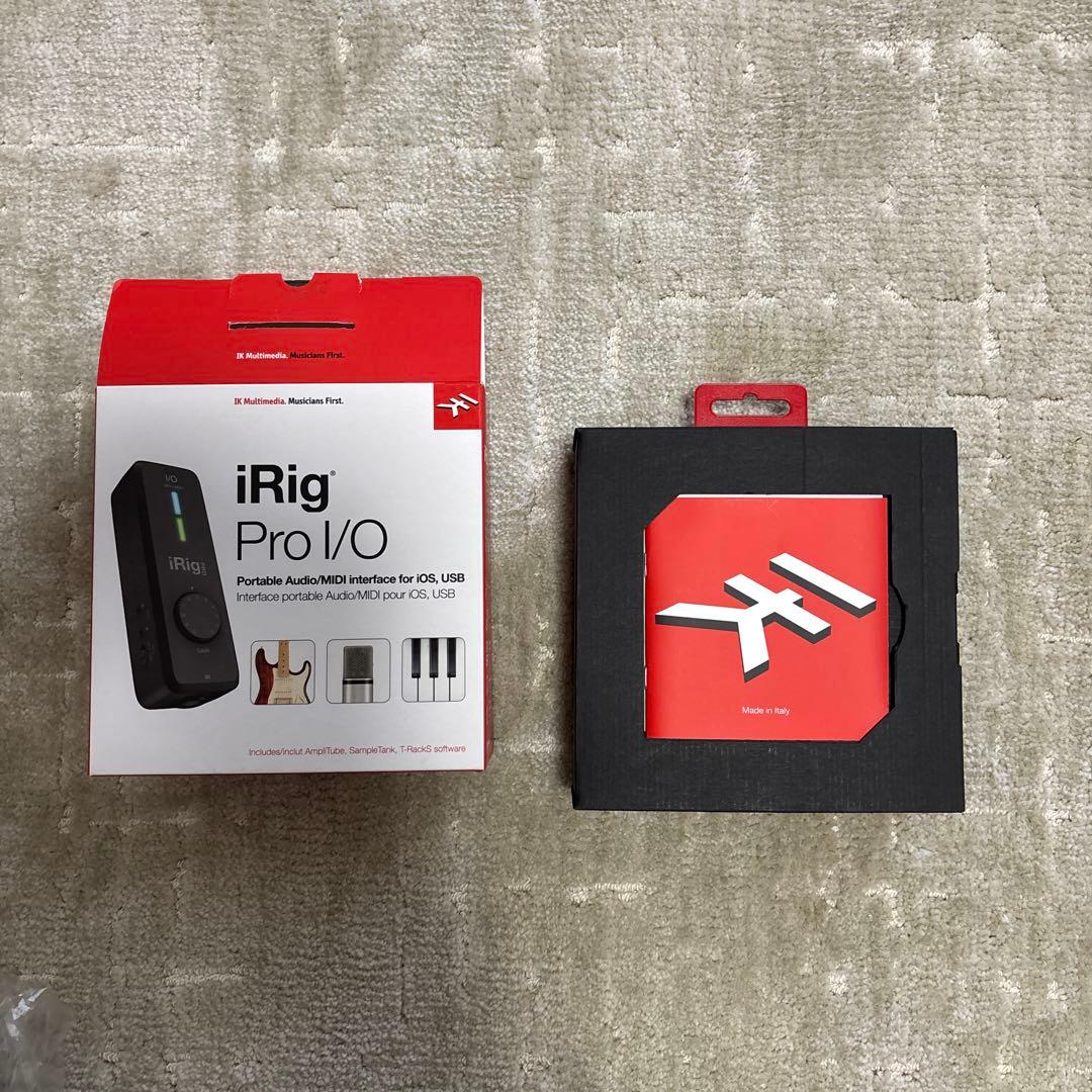 iRig Pro I/O オーディオインターフェイス PSU 3A付属
