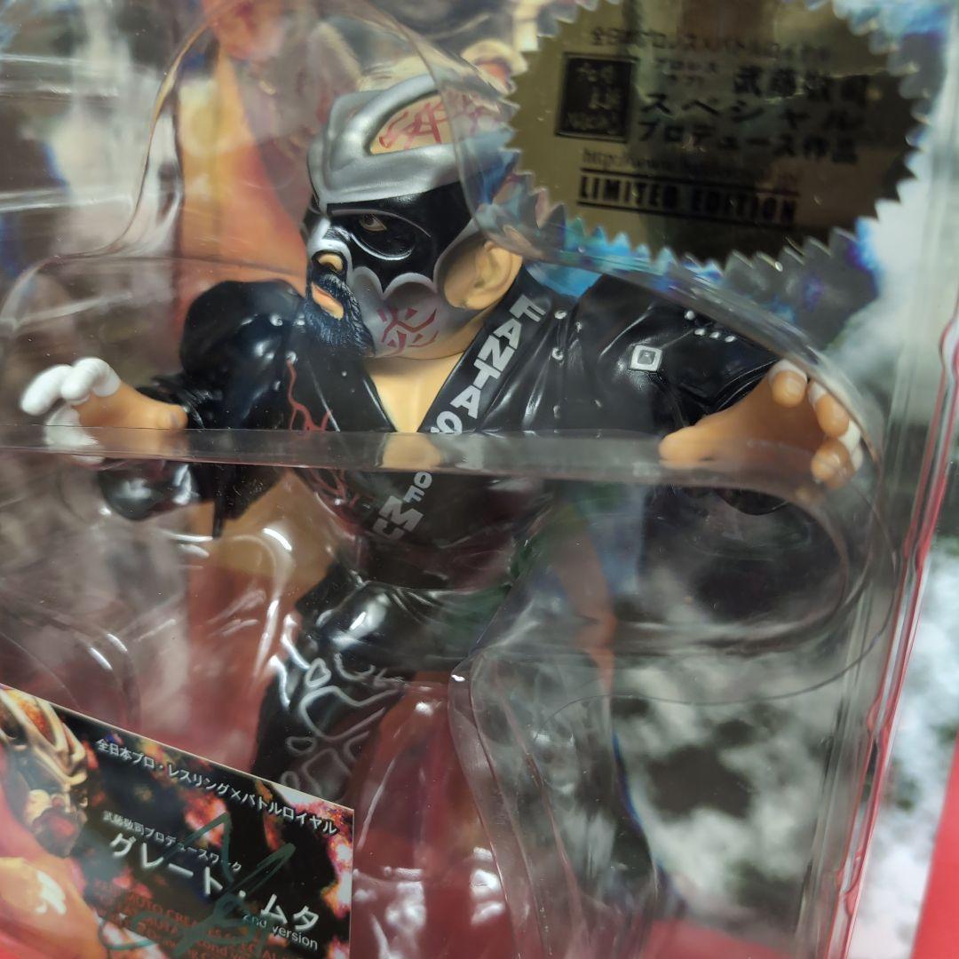 グレート・ムタ リミテッドエディション他ＨＡＯサインカード付きフィギュア武藤敬司