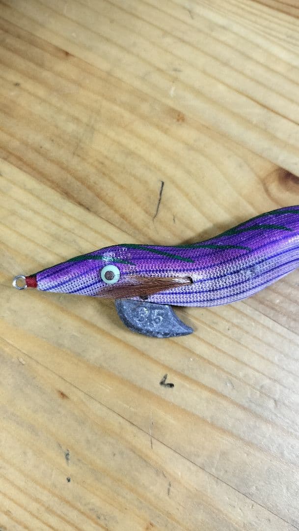 餌木猿 3.5号 ムラムラパープル 紫式 ケイムラ エギ