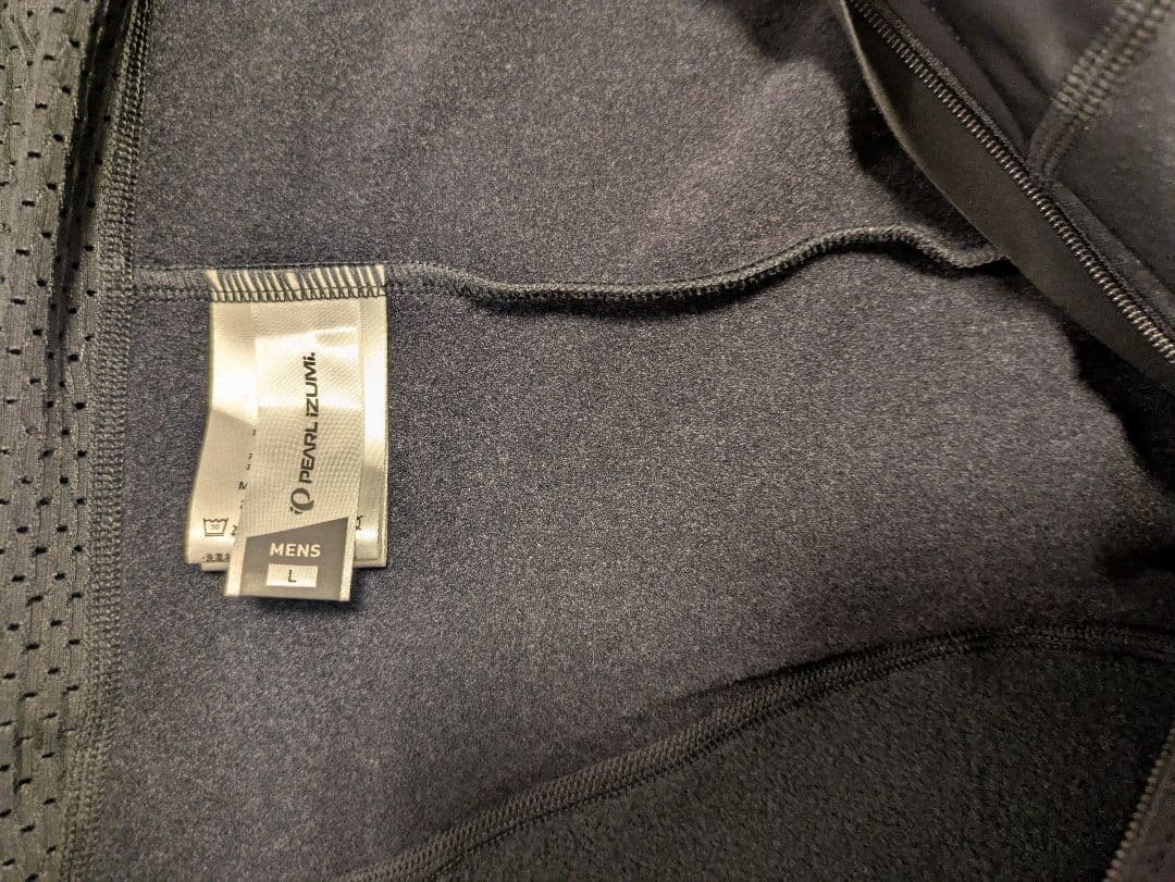 パールイズミ　ウィンドブレーク ビブ タイツLサイズ