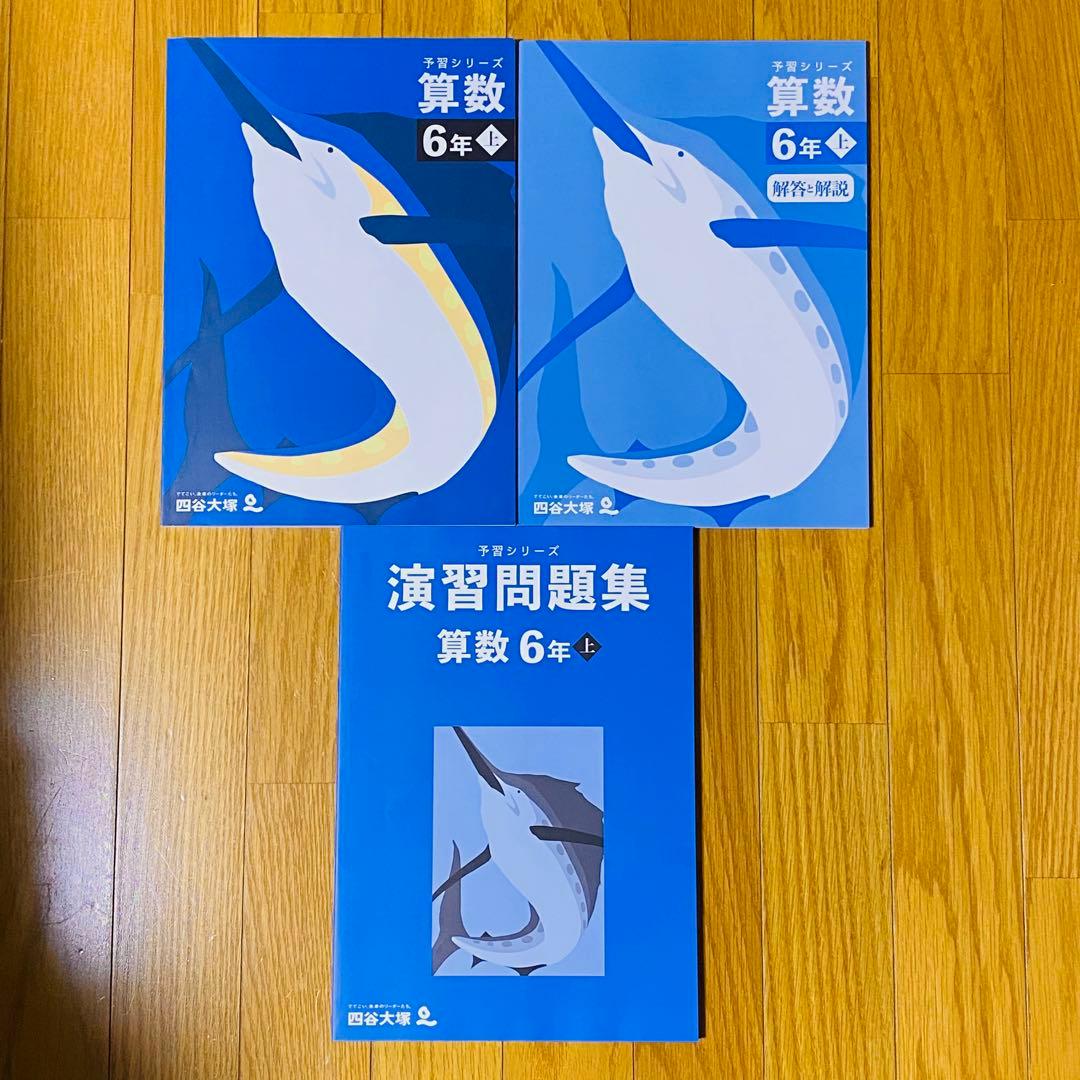 四谷大塚【小6】上4教科+演習問題集＋漢字とことば+春期講習