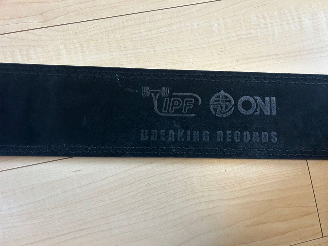 ONI 鬼 レバーアクションベルト PROカーボンバック ル Sサイズ