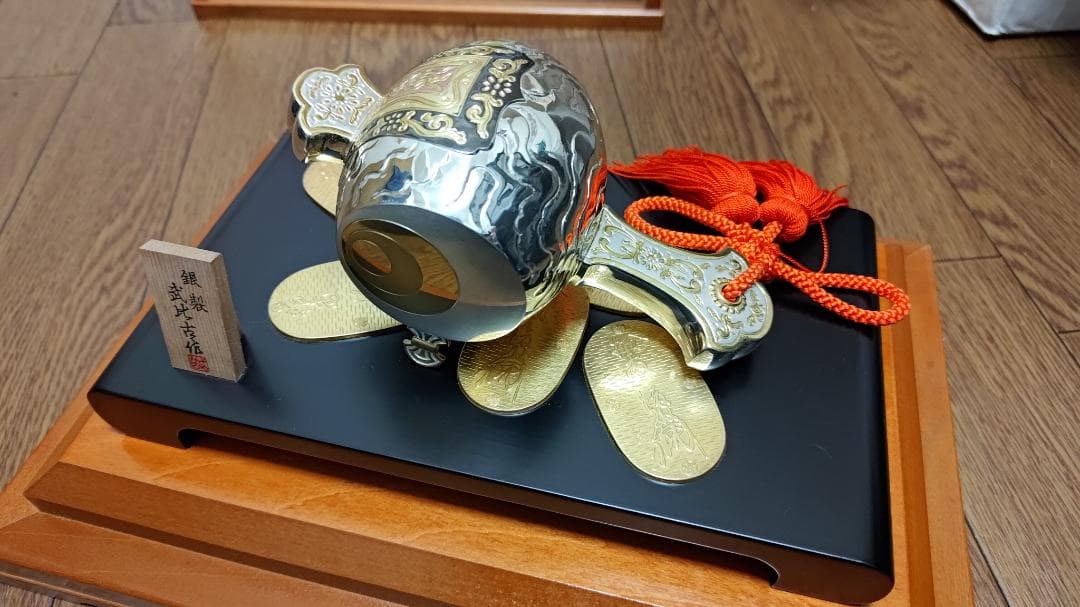 武比古作 銀製 小判古鎚 2.3号