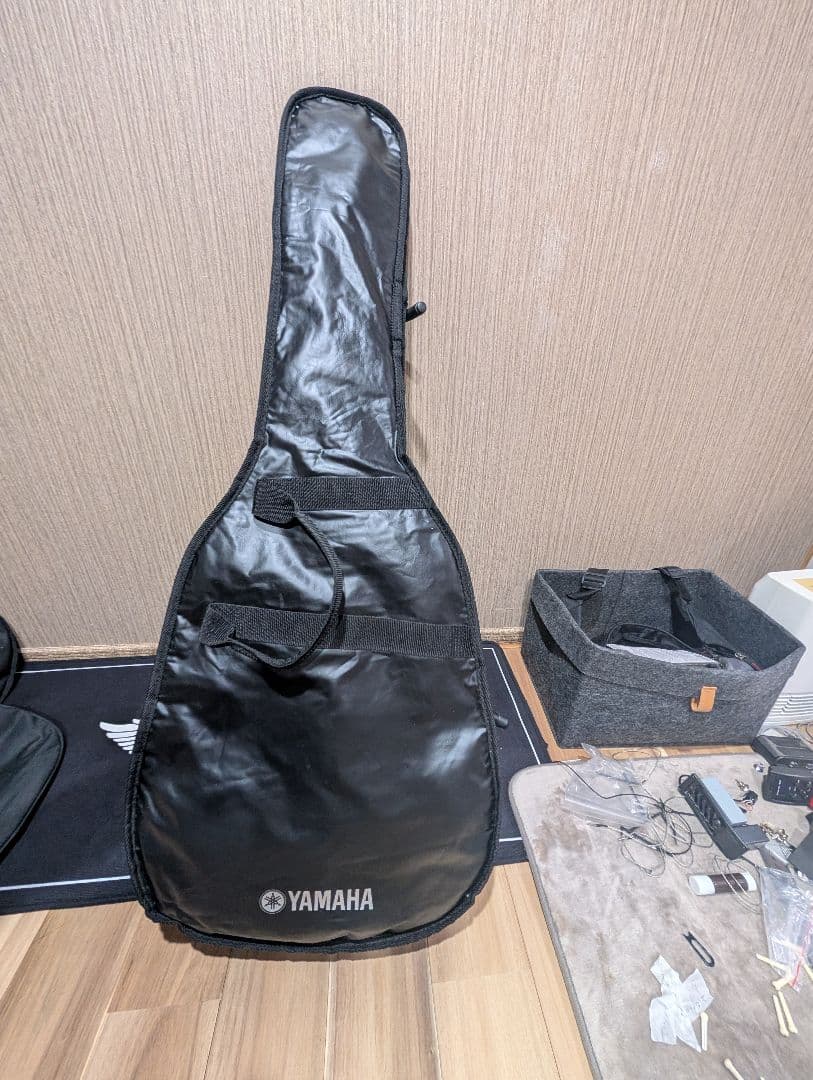 美品/YAMAHA　F-36PJ 改チューナー付エレアコ　ケース付