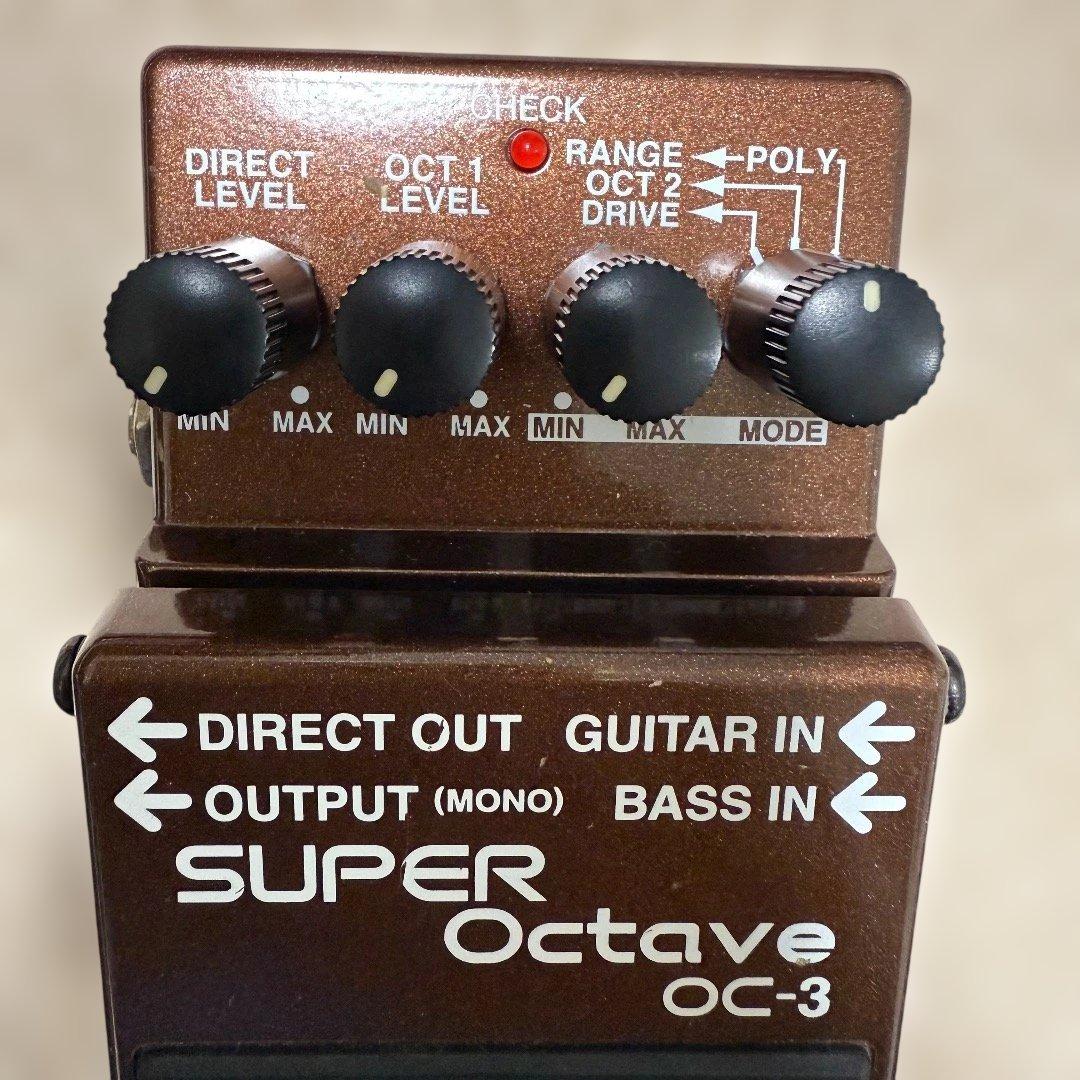 【名機】BOSS OC-3 Super Octave オクターバー 和音対応