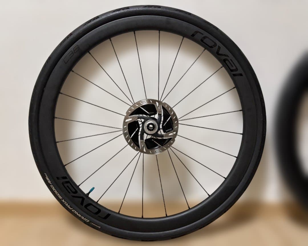 Roval C38 チューブレスタイヤホイール前後セット