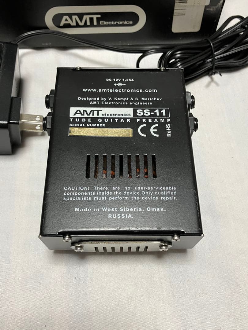 AMT SS-11 真空管プリアンプ GT管＆電源変更