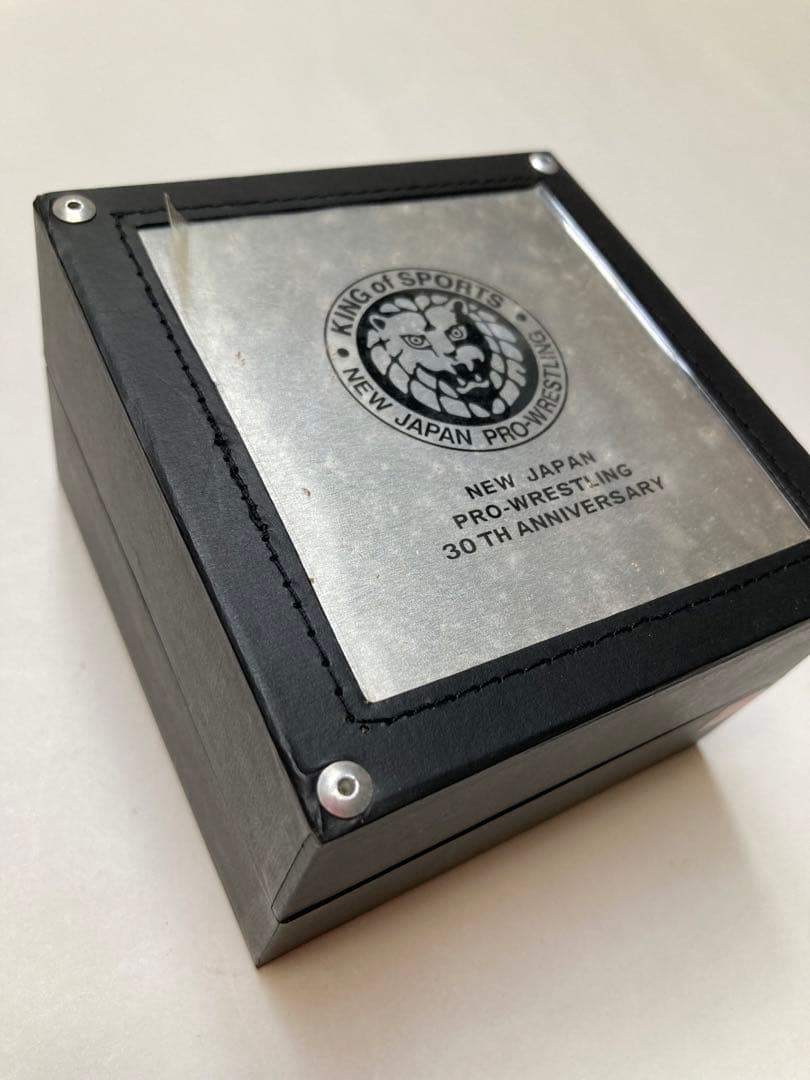 【新品・未使用】 新日本プロレス創立30周年記念腕時計　2002.5.2発売
