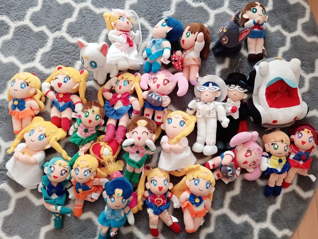 セーラームーン　ぬいぐるみセット