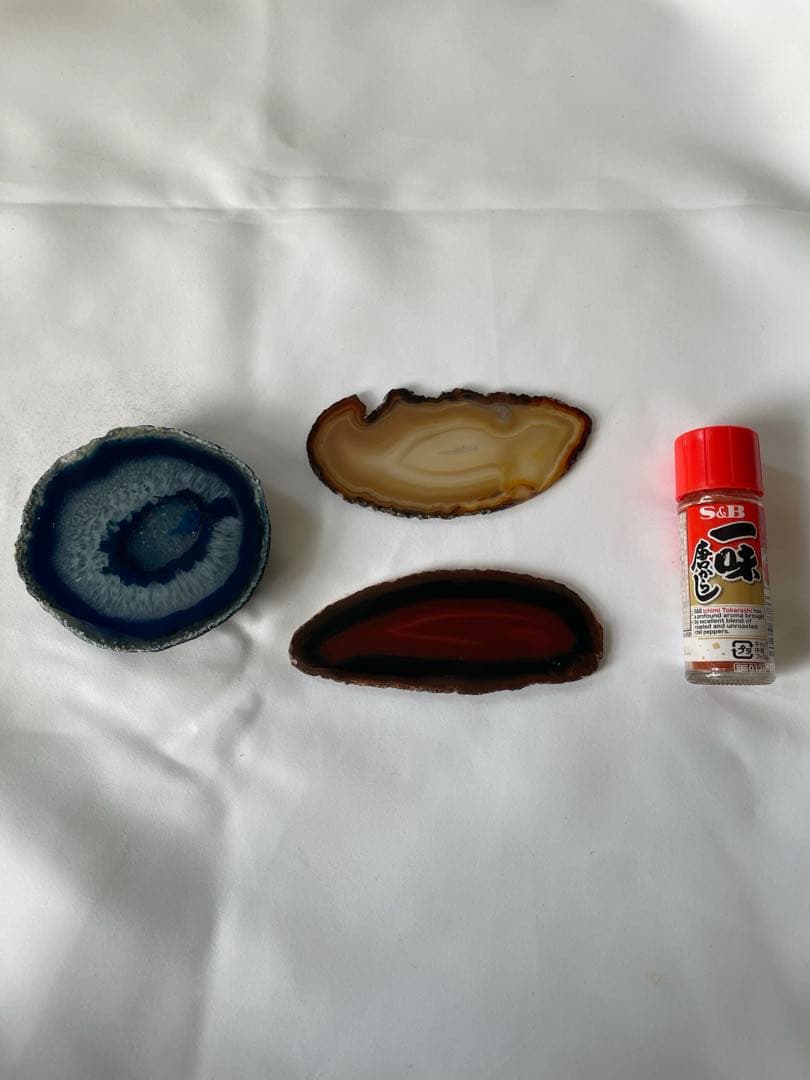 原石 天然石 鉱物 スライス コースター プレート トレイ アクセサリープレート