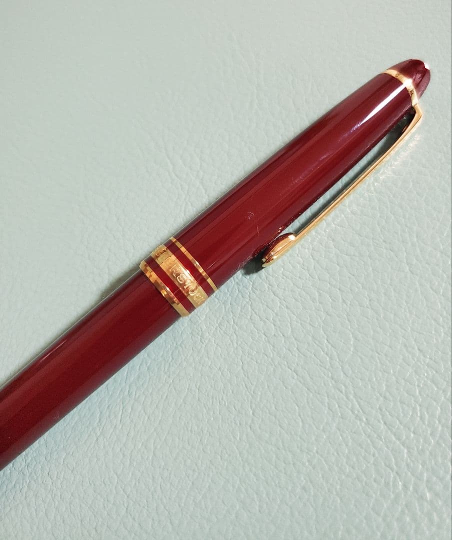 モンブラン　ティファニー　コラボ　マイスターシュテュック　ボールペン　ボルドー
