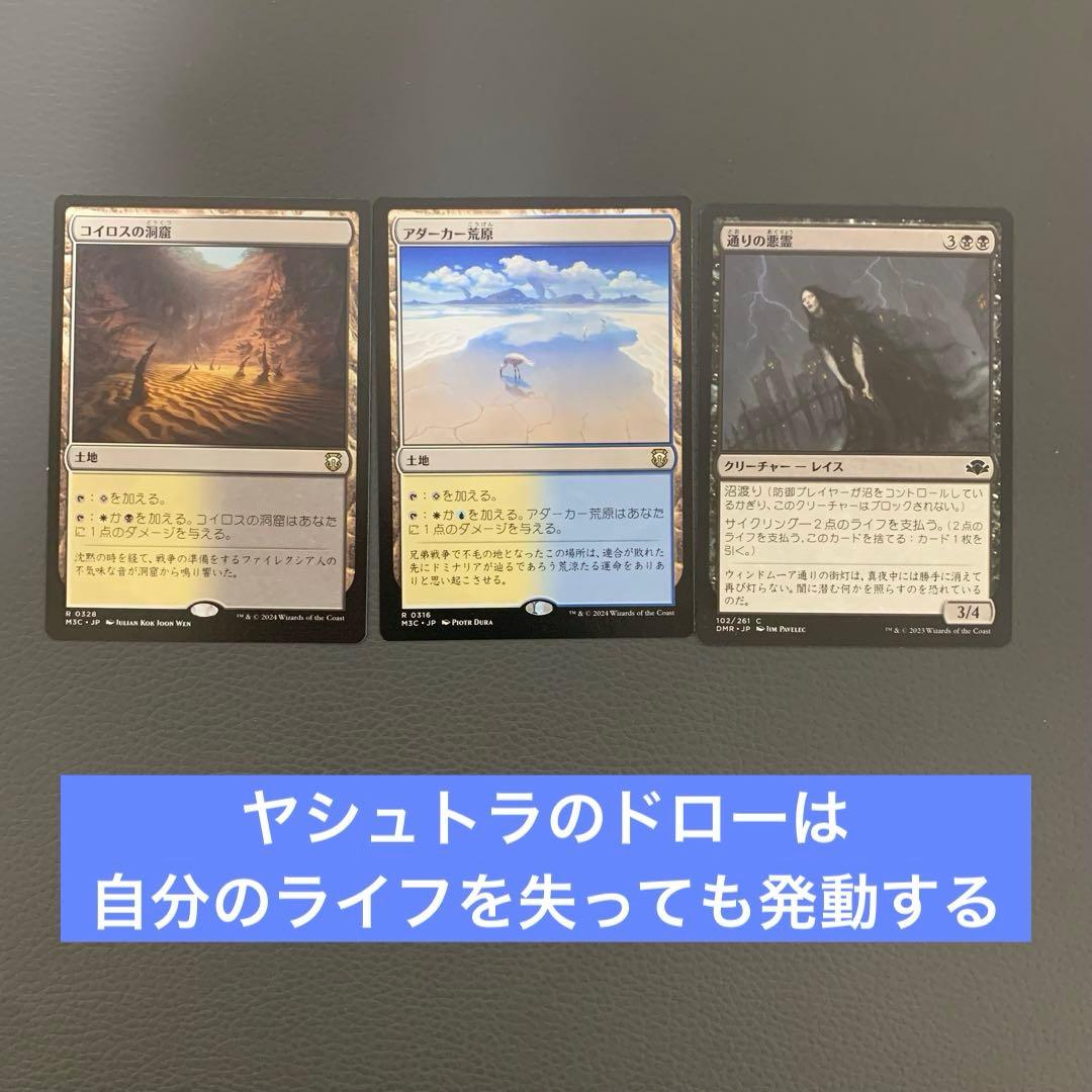 1*d様 すぐ遊べる！魔女、ヤシュトラ・ルル ドレインスペル レア24枚 日本語