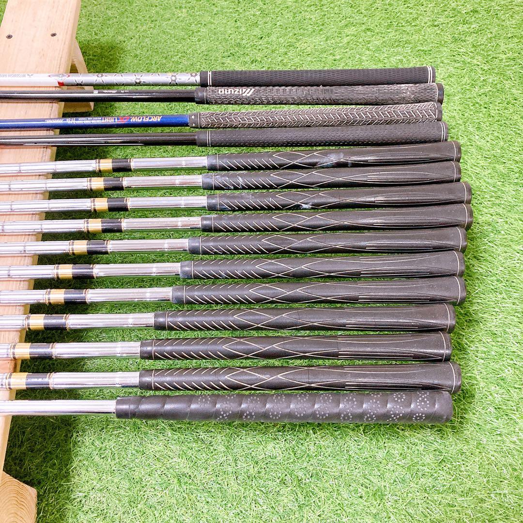 H12 ミズノ　初心者オススメ　ゴルフクラブセット　メンズ　15本