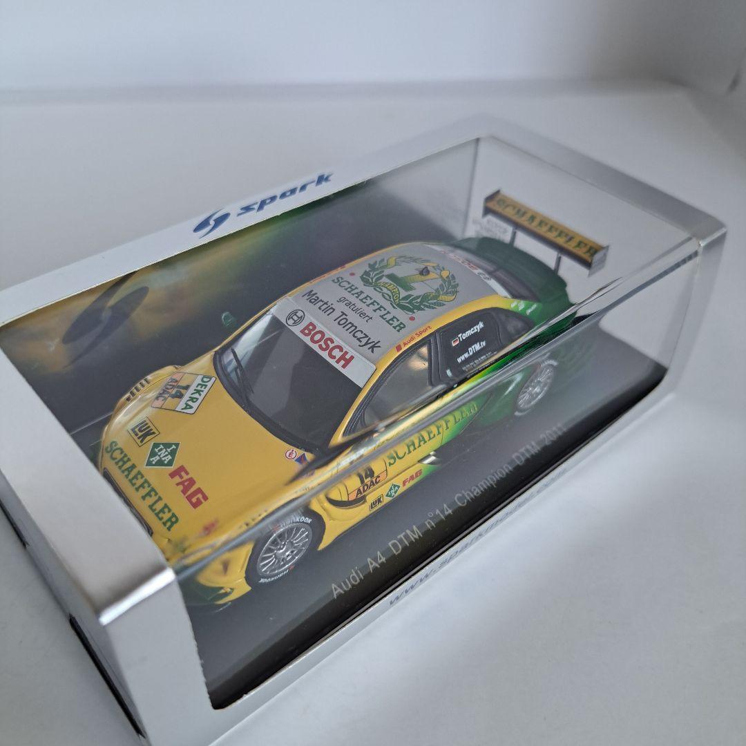 スパークモデル アウディ A4 DTM チャンピオン 2011 スパーク