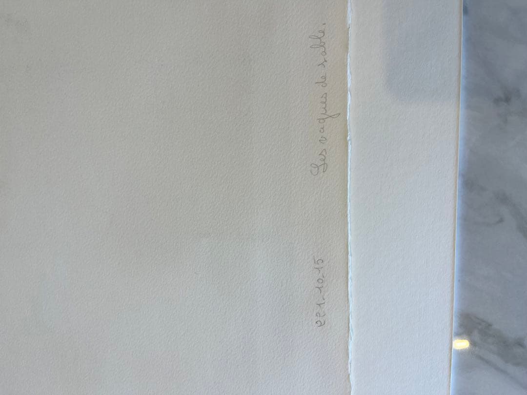 【真作】アンドレ・ブーリエ（Andre Bourrie）青い港　リトグラフ