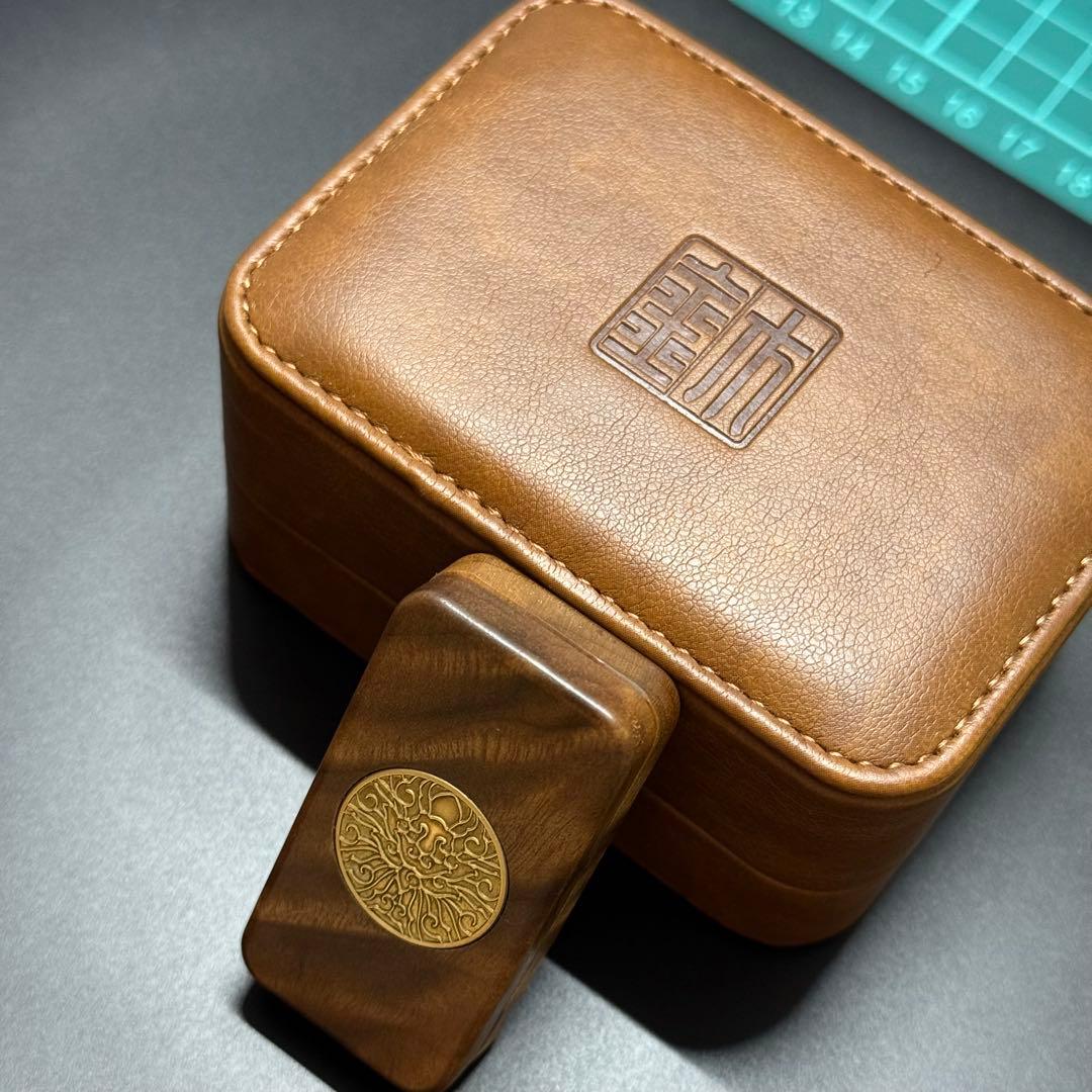 「正規品」金木EDC フィジェットトイ　スライダー　金糸楠の木製　絶版　限定