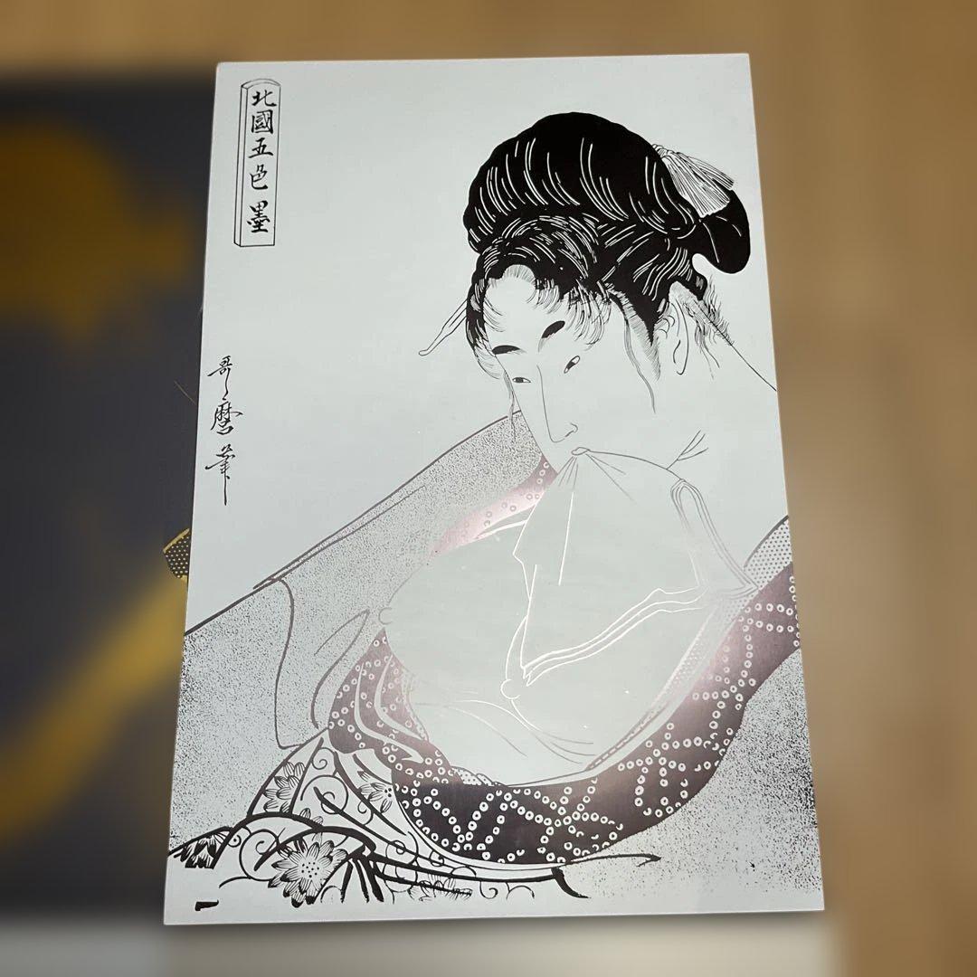 浮世絵アルミ版画4枚