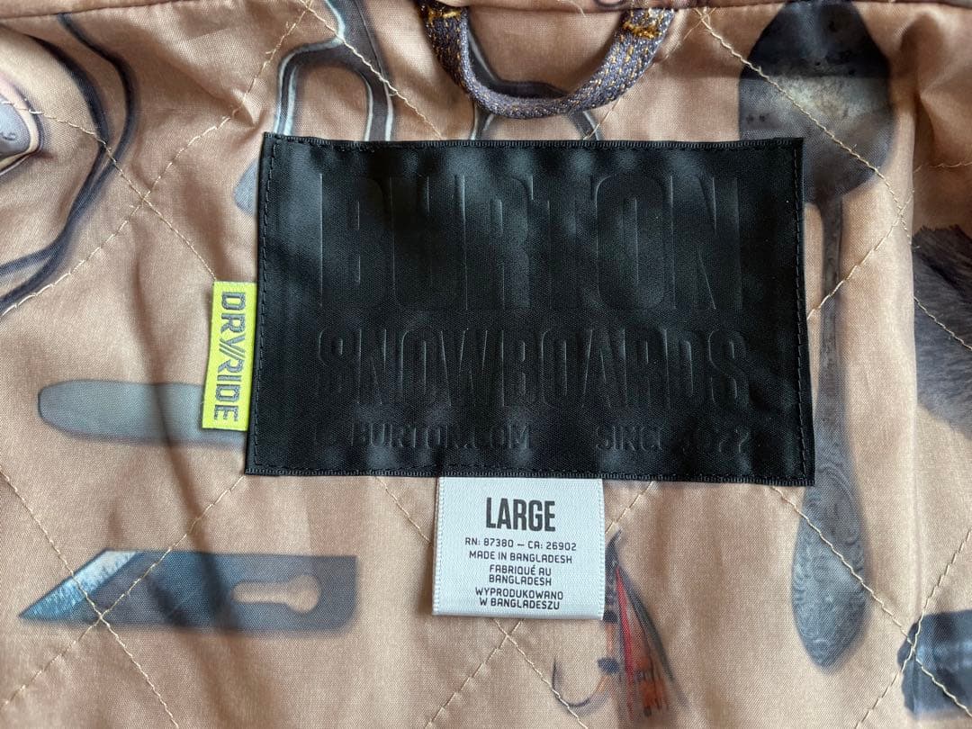 Burton board ウェア　メンズ　L