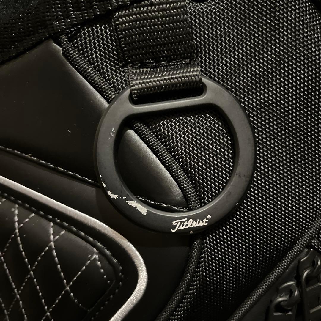 タイトリスト ツアーキャディバッグ ／ブラック/ホワイト