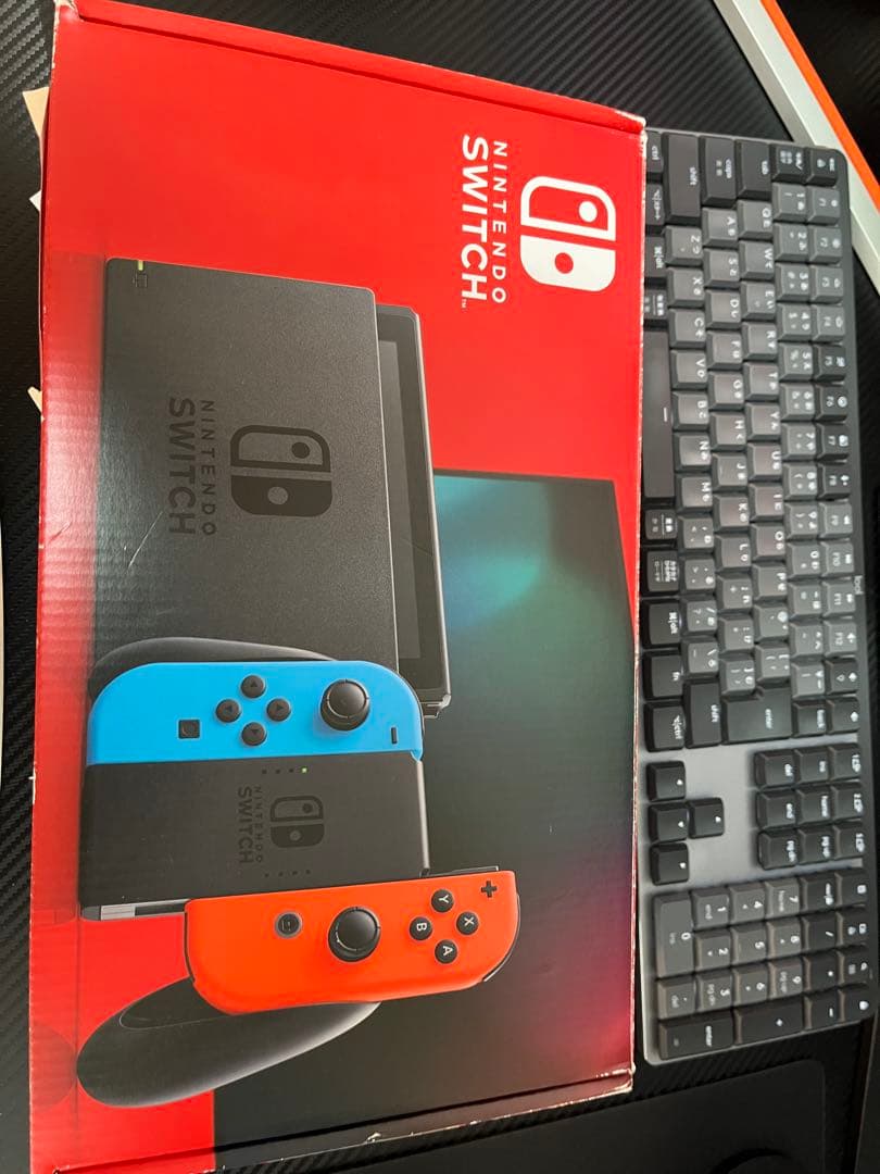 【こ】Nintendo Switch 本体 赤/青