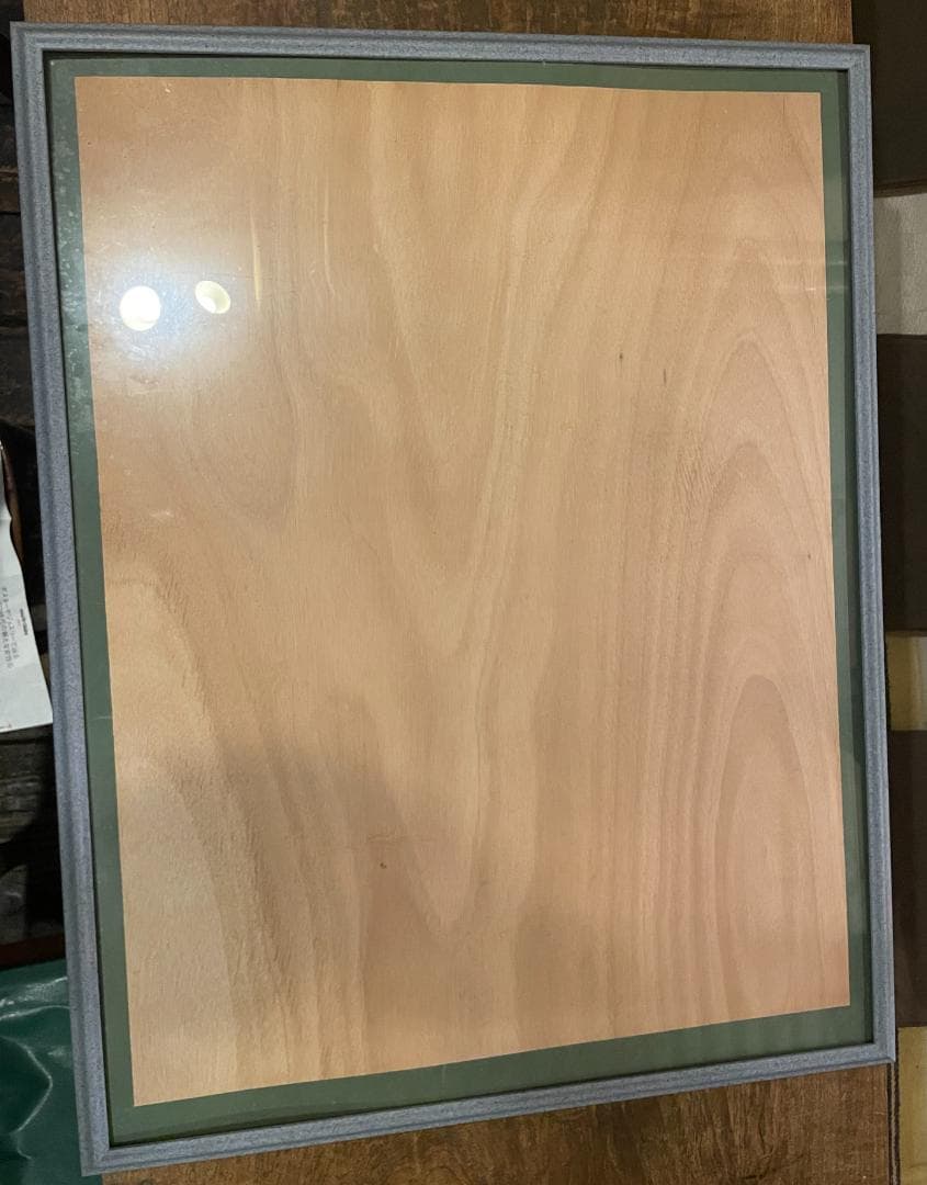 大型 フレーム 額縁 絵画 写真 ポスター 展示 北欧ヴィンテージ グレー 美品