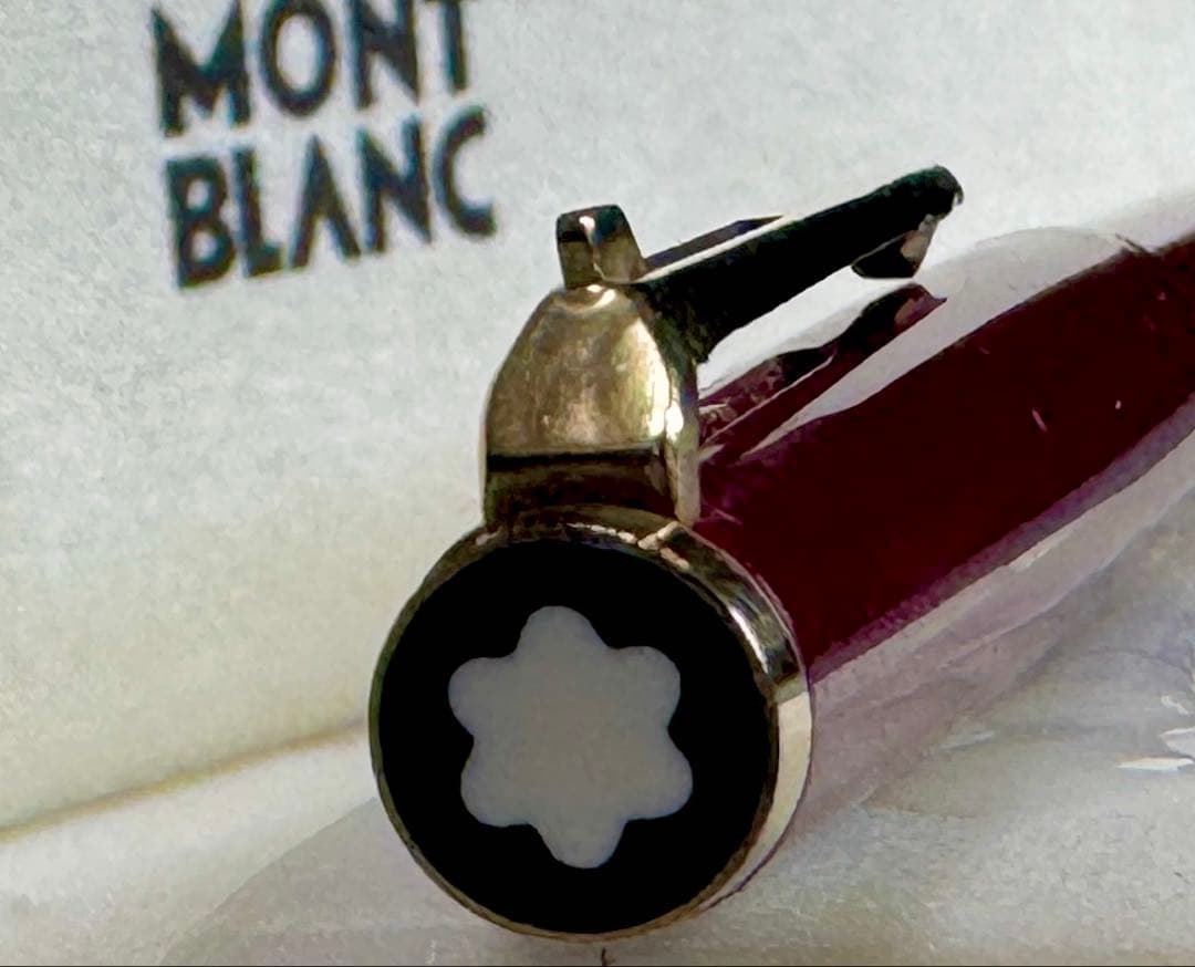 【極美品】モンブラン No 380 ハンマートリガー・ボールペン ボルドー