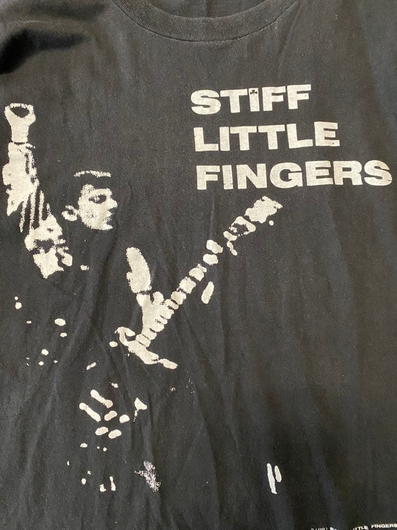 90s ヴィンテージ　STIFF LITTLE FINGERS 来日記念Tシャツ