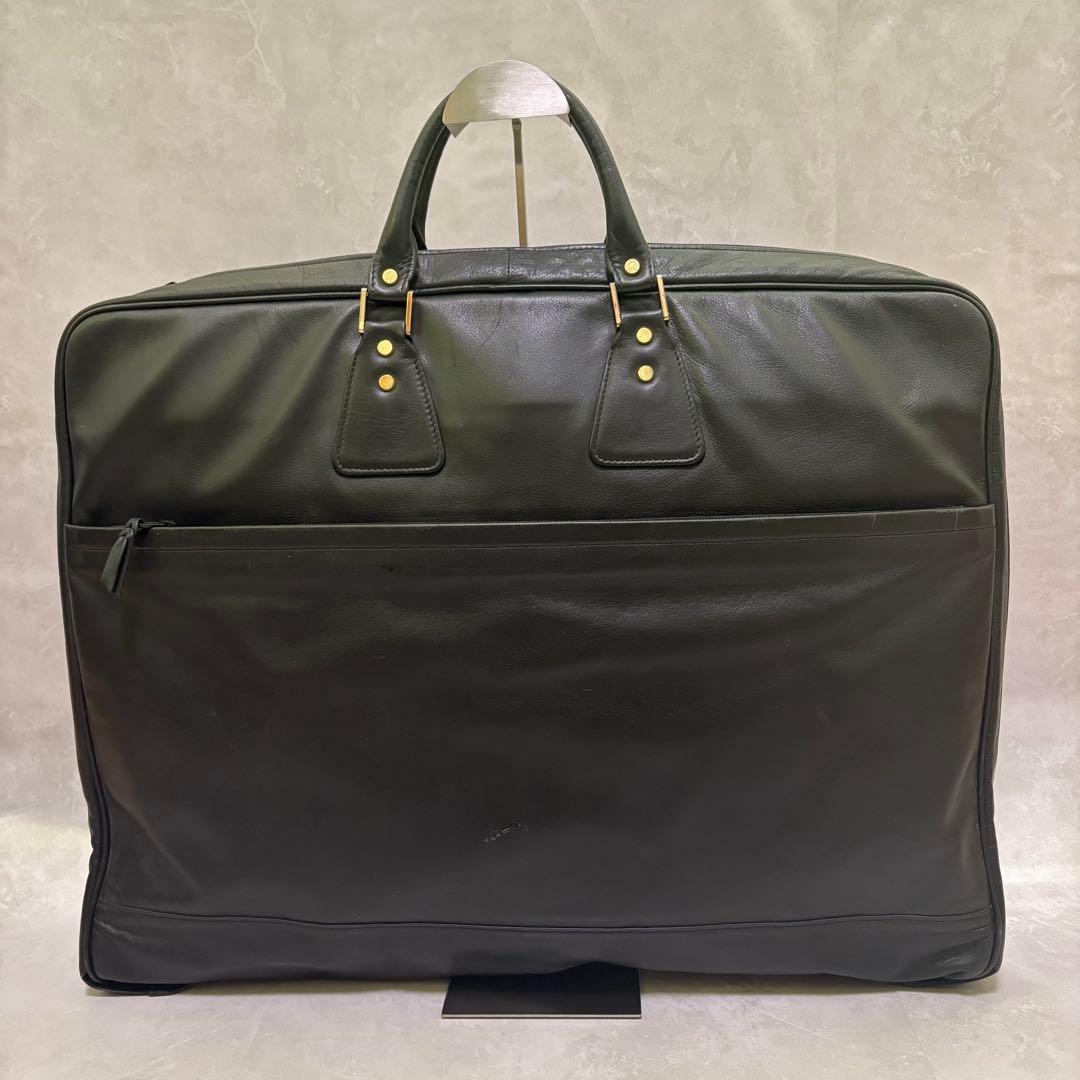 ポーター オールレザー ガーメントバッグ ビジネス 吉田カバン　ブラック