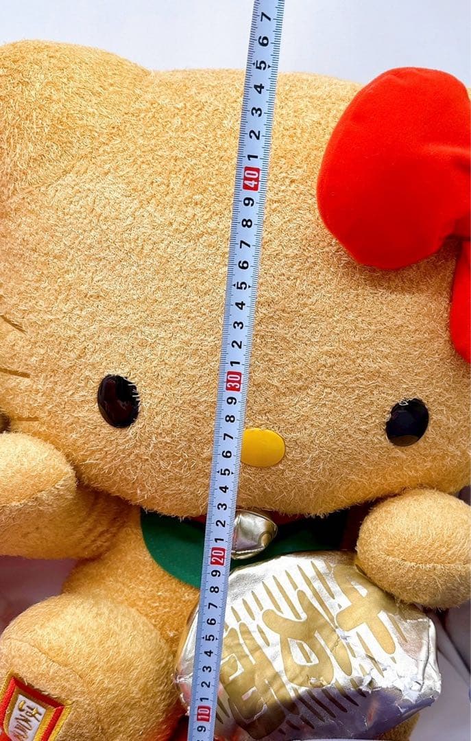 レア ハローキティ　キティ　レトロ　ぬいぐるみ　はろうきてぃ　千万両 招き猫