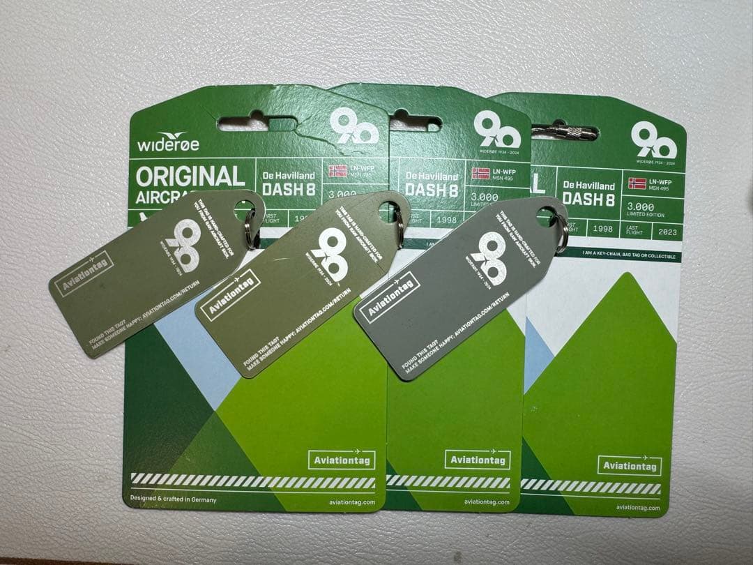 ヴィデロー航空 Aviationtag DHC-8-300