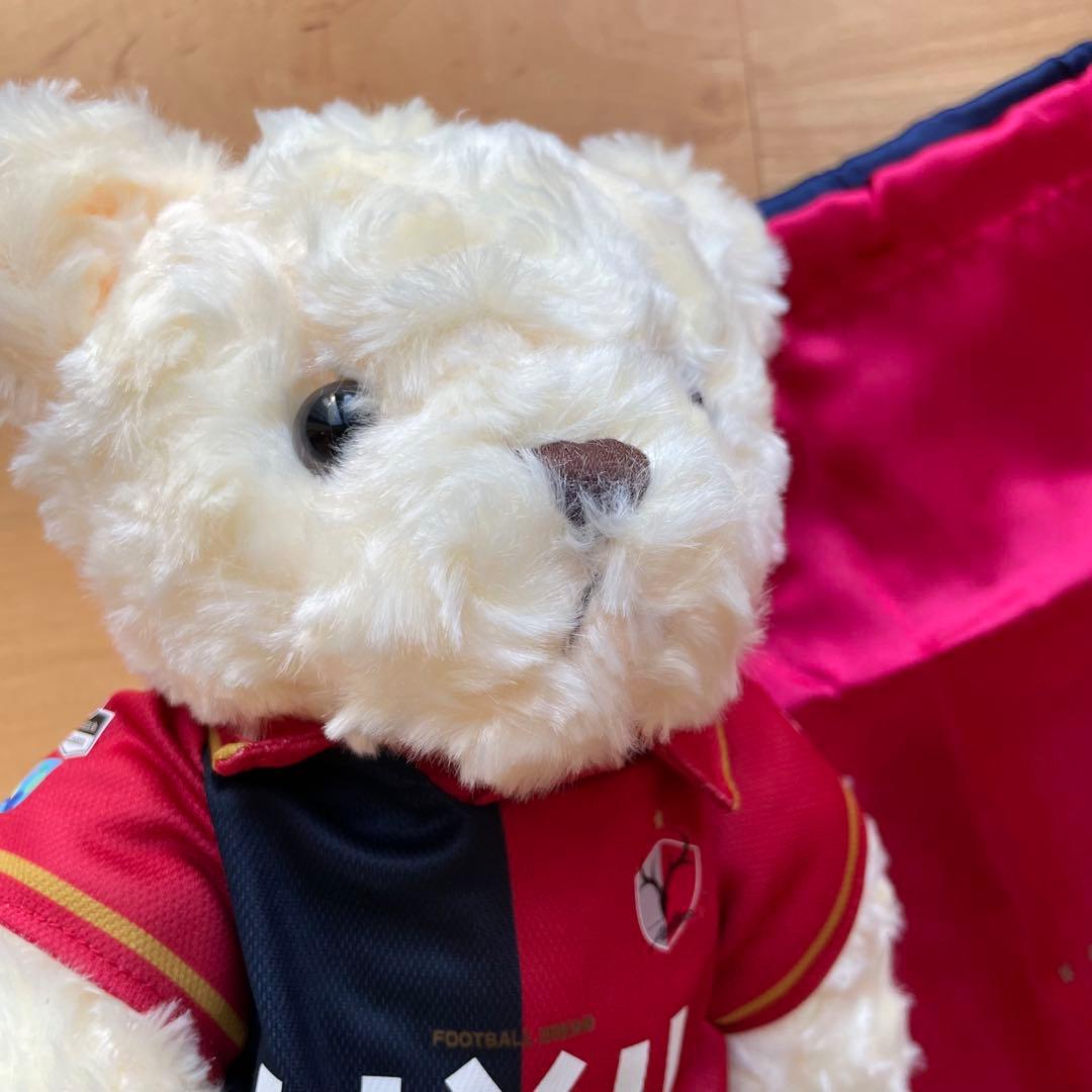 7点鹿島アントラーズ日本代表柴崎岳サイン入りぬいぐるみテディベアタオルマフラー