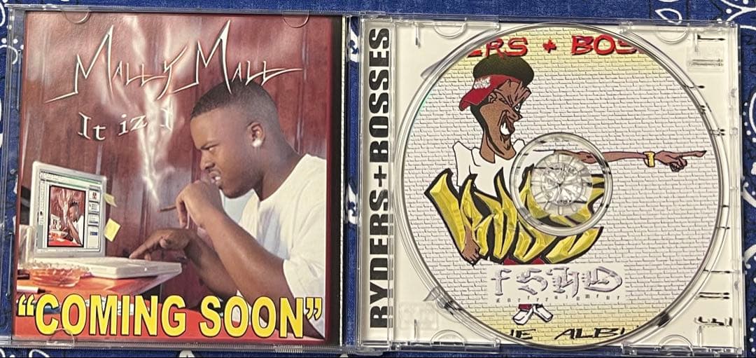 洋楽 RYDERS + BOSSES: g-rap g-funk g-luv grap