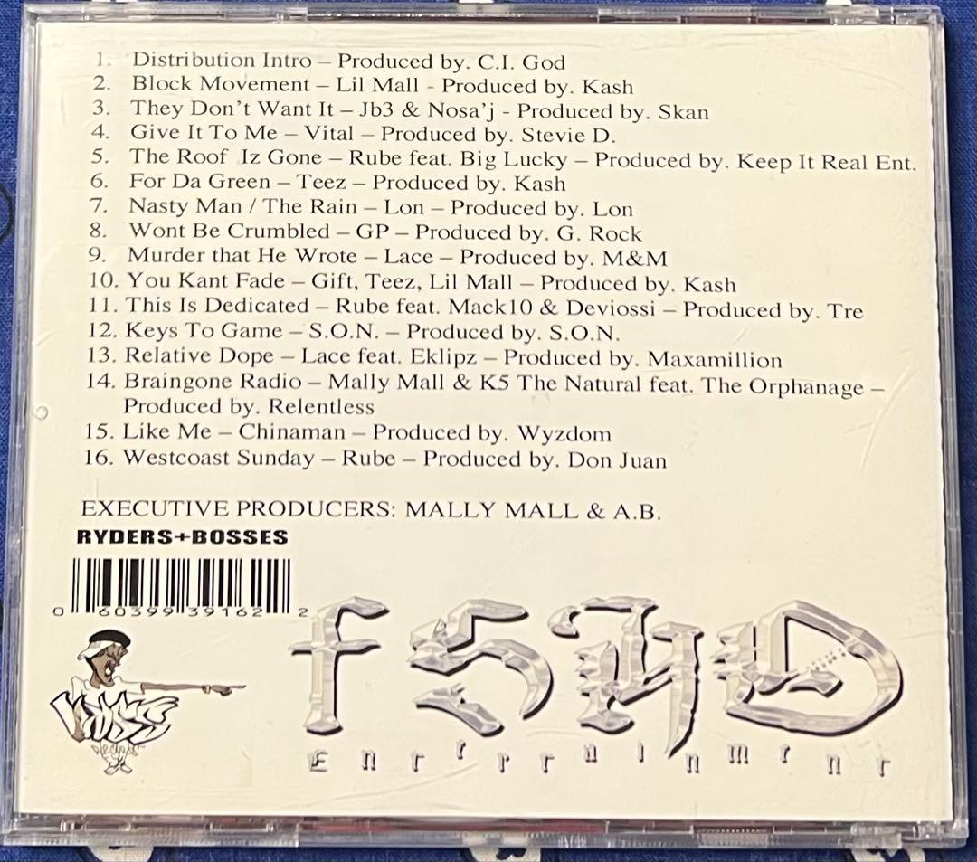 洋楽 RYDERS + BOSSES: g-rap g-funk g-luv grap