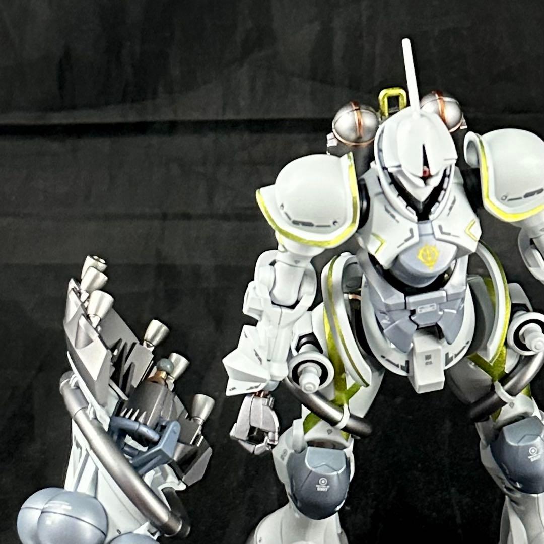 【全塗装完成品】HG エグザベ専用ギャン(ハクジ装備)