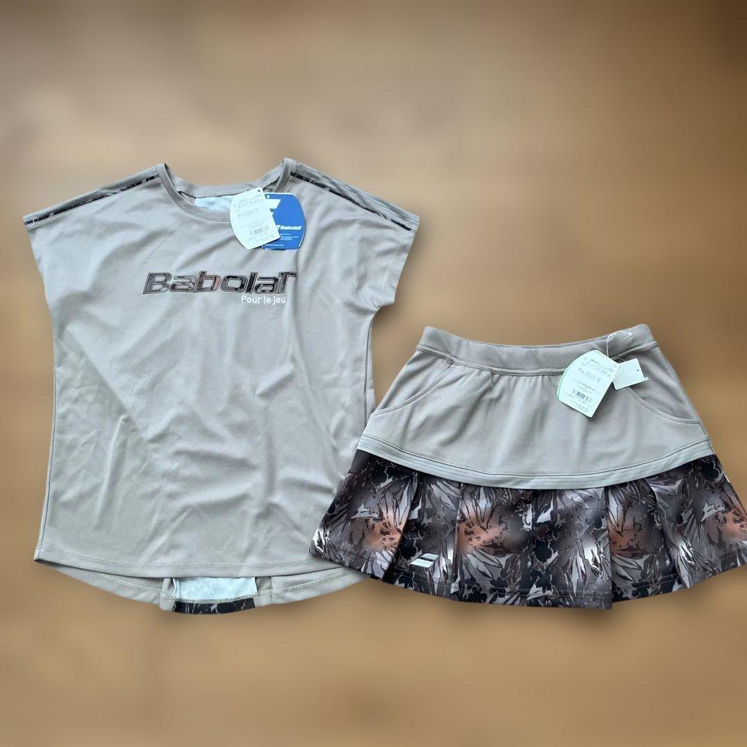 バボラ レディーステニスウエア　ゲームシャツスコートセットアップ