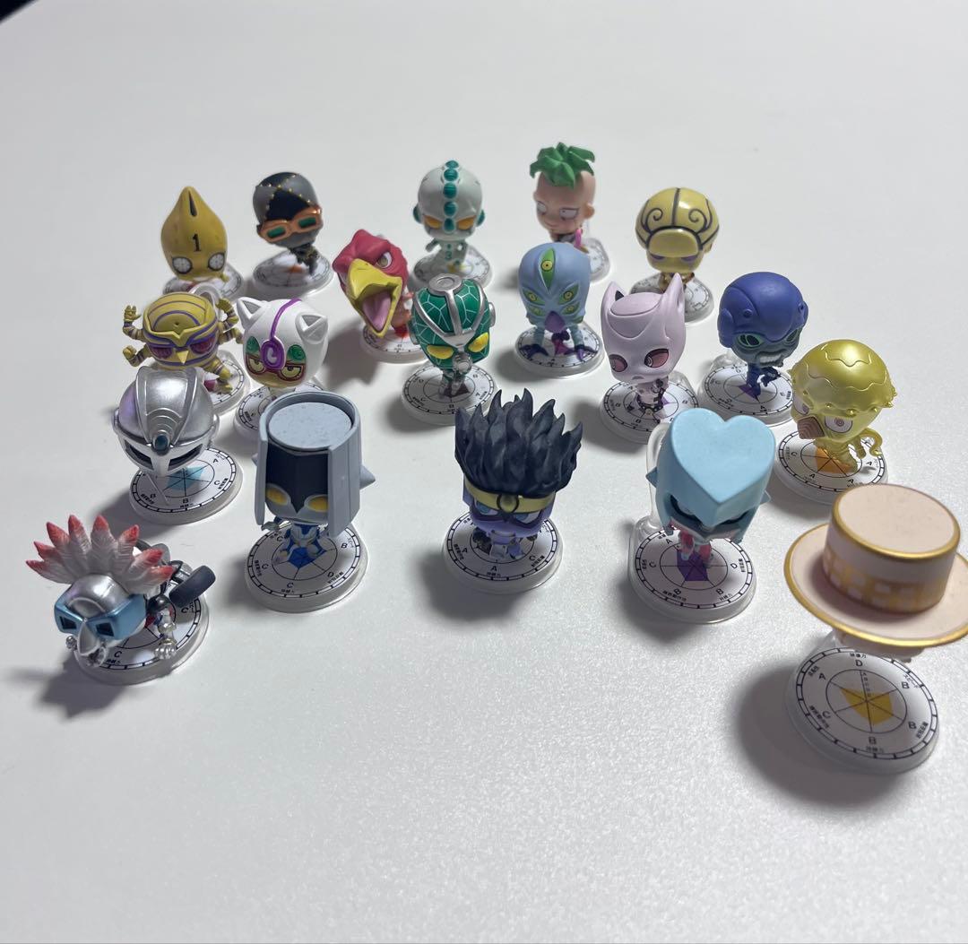 ガチャガチャ ジョジョの奇妙な冒険 ミニフィギュアセット