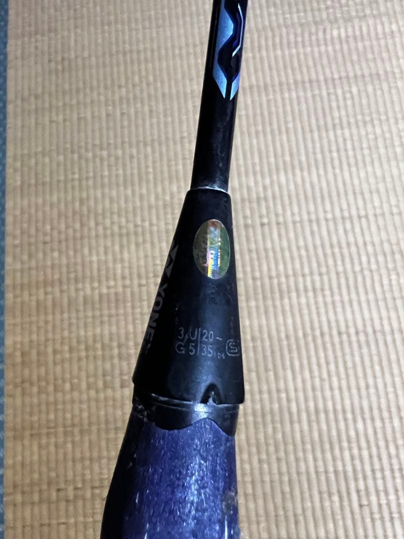 YONEX デュオラ8xp 3UG5 ラケット　※ヒビ有り