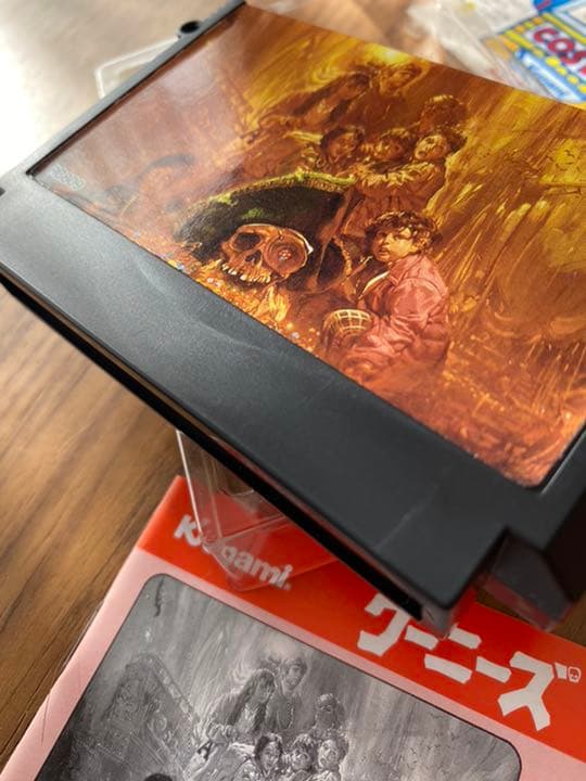 未使用品　ファミコンソフト　グーニーズ　スクラッチガード付