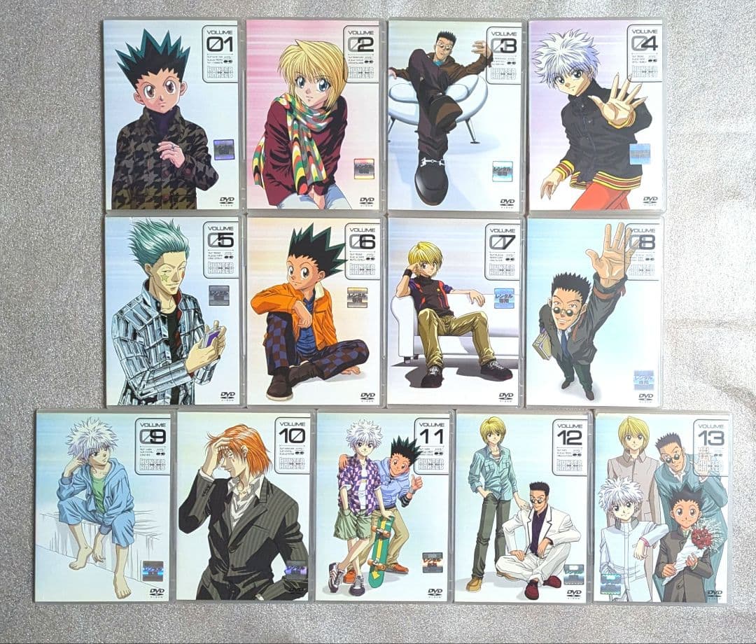 HUNTERXHUNTER　DVD　レンタル　アニメ　TV ハンターハンター