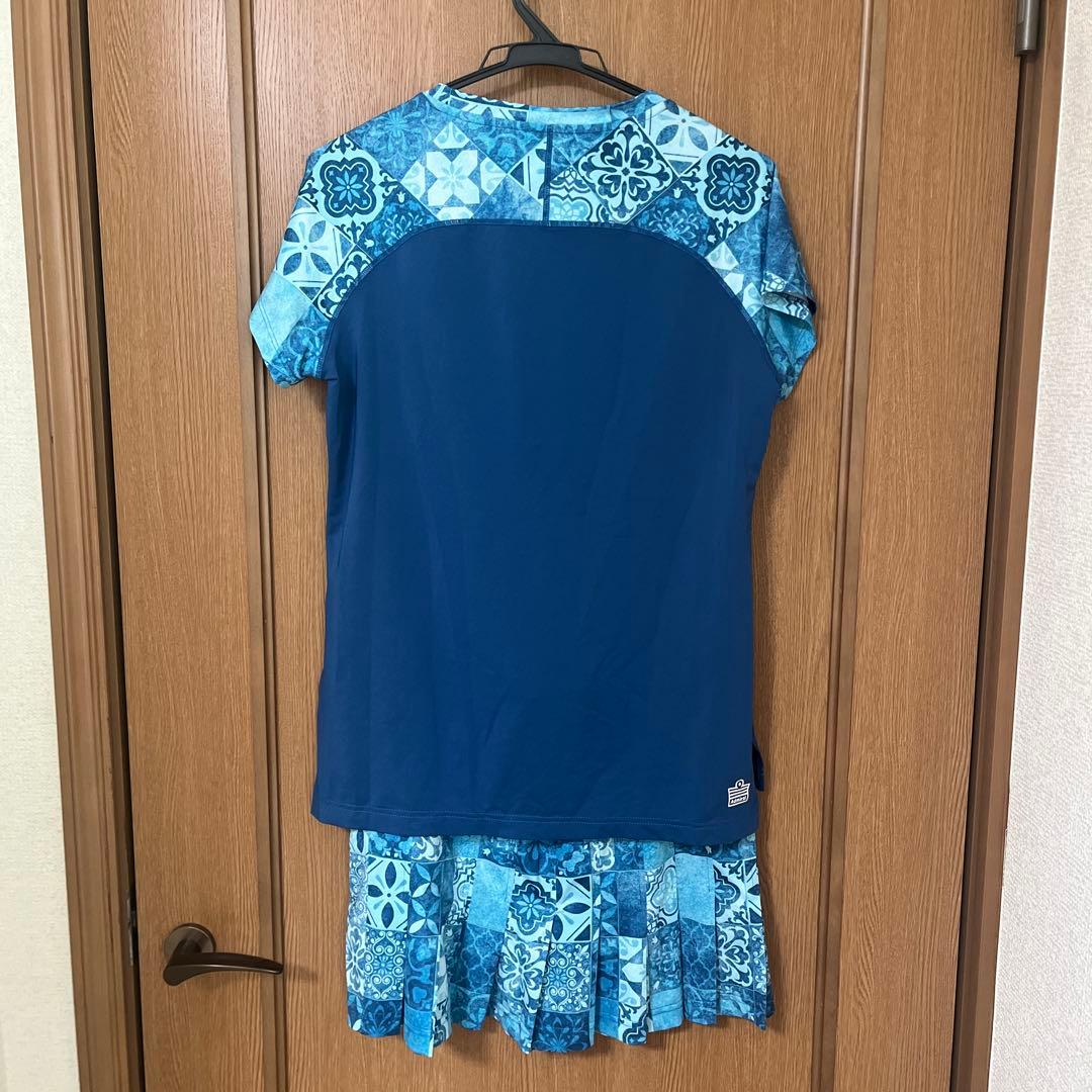 Admiral テニスウェア 青系　上下XL